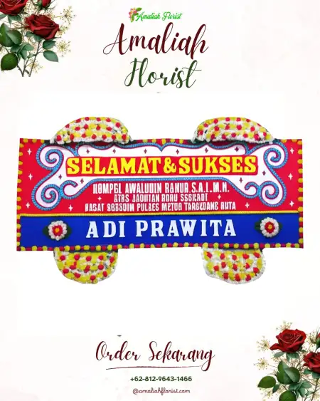Papan Bunga Ucapan Selamat Kadengan