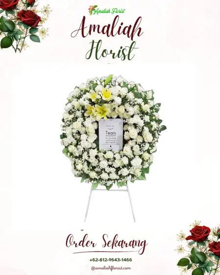 Krans Bunga Duka Kadengan